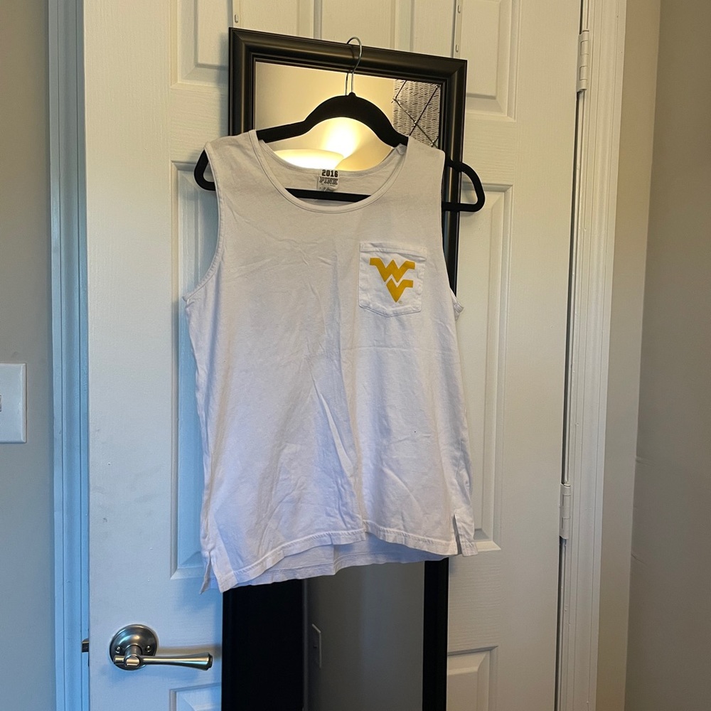 PINK WVU Tank Top